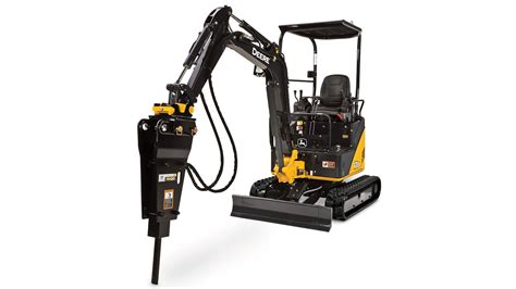 mini excavator with jackhammer|hammer attachment for mini excavator.